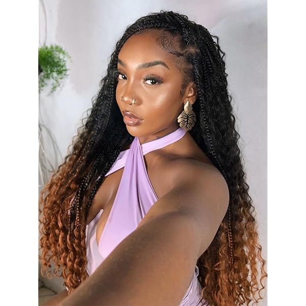 Amazon.com : LIYATE 18 Inch Goddess Box Braids Crochet Hair for